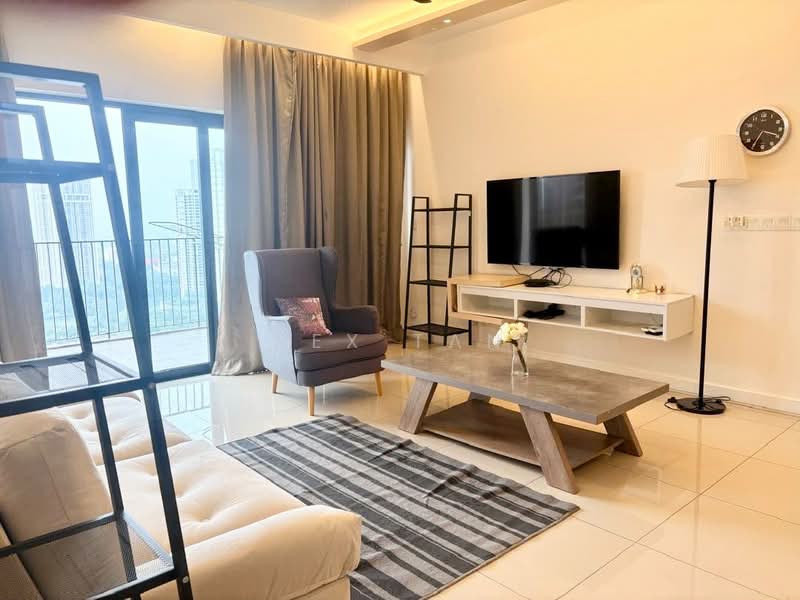 Kondominium untuk Disewa di Westside Three - Rex Tan - Living Room - PropertyGuru.com.my