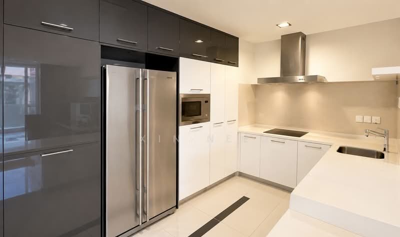 Servis Apartment untuk Disewa di Gateway Kiaramas Residences - Xin Nee - Kitchen - PropertyGuru.com.my