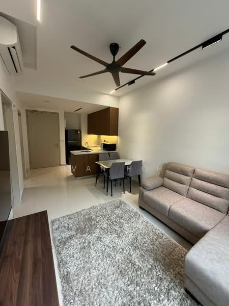 Servis Apartment untuk Disewa di Quinn Residence - Ivan Hoh - Living Room - PropertyGuru.com.my