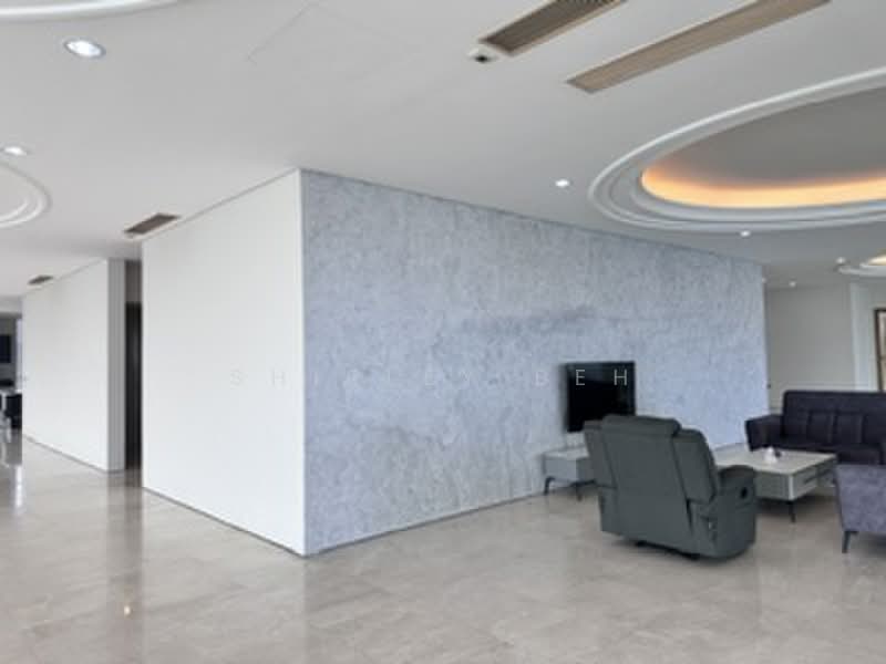 Kondominium untuk Disewa di 8 Gurney (The Shore Condominium) - Shirley Beh - Living Room - PropertyGuru.com.my
