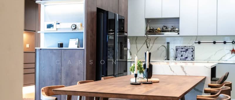 Servis Apartment untuk Dijual di Anja Residences - Carson Wang - Kitchen - PropertyGuru.com.my