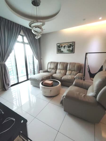 Service Residence for Rent at The Platino Serviced Apartment - Janice Yong - Living Room - PropertyGuru.com.my