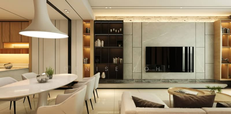 Rumah Teres 3 Tingkat untuk Dijual di Kota Damansara (Selangor) - Denise Soh - Living Room - PropertyGuru.com.my