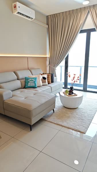 Servis Apartment untuk Disewa di One Residence - KV Chai - Living Room - PropertyGuru.com.my