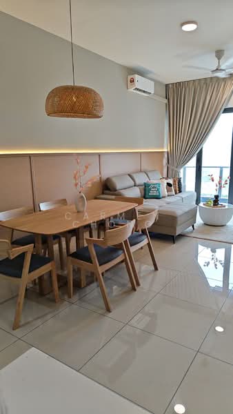 Servis Apartment untuk Disewa di One Residence - Carmen Chong - Living Room - PropertyGuru.com.my