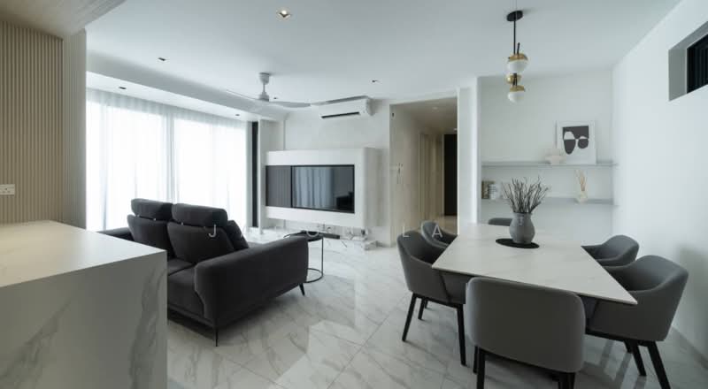 Service Residence for Sale at Uptown Residences - Jason Lau - Living Room - PropertyGuru.com.my