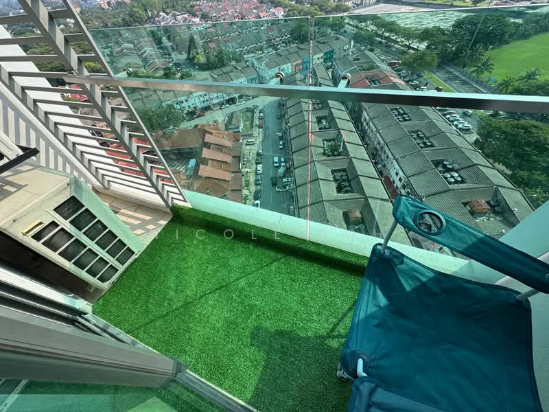 Servis Apartment untuk Dijual di Danau Kota Suite Apartments - Nicole Goh - Balcony - PropertyGuru.com.my