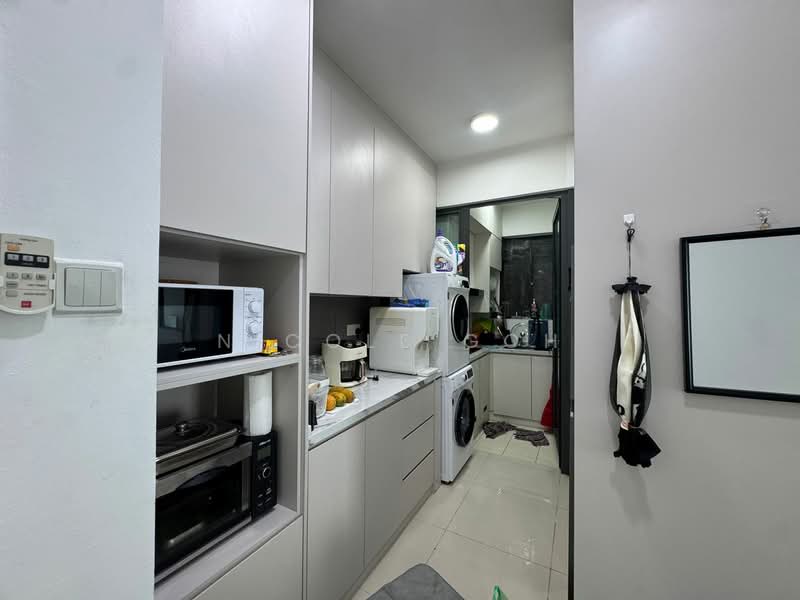 Servis Apartment untuk Dijual di Danau Kota Suite Apartments - Nicole Goh - Kitchen - PropertyGuru.com.my