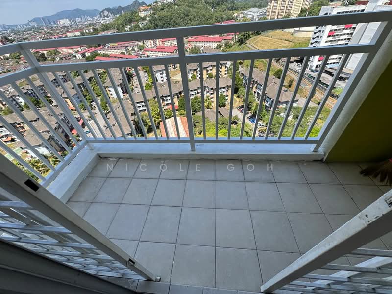 Kondominium untuk Disewa di Platinum Hill PV 5 - Nicole Goh - Balcony - PropertyGuru.com.my