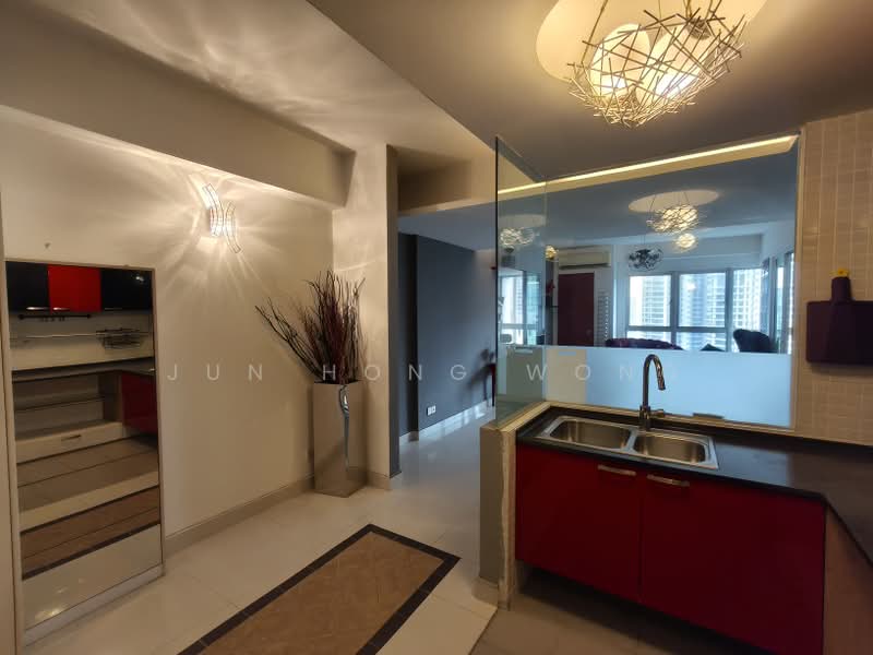 Service Residence for Sale at i-Zen @ Kiara 1 - Jun Hong Wong - Kitchen - PropertyGuru.com.my