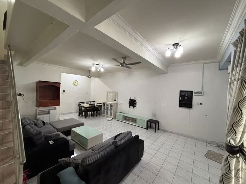 2-storey Terraced House for Rent in Kawasan Perniagaan Asas Murni (Bukit Mertajam) - Abbey Goh - Living Room - PropertyGuru.com.my