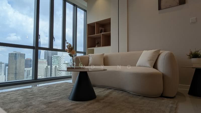 Servis Apartment untuk Dijual di Jewel by Oxley KLCC - Cindy Ng - Living Room - PropertyGuru.com.my