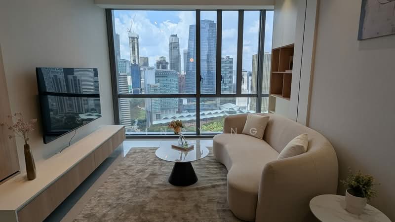Servis Apartment untuk Dijual di Jewel by Oxley KLCC - Cindy Ng - Living Room - PropertyGuru.com.my