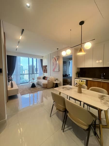 Service Residence for Sale at Jewel by Oxley KLCC - Cindy Ng - Living Room - PropertyGuru.com.my