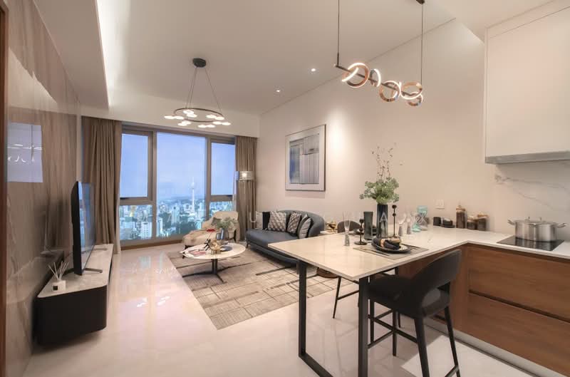 Servis Apartment untuk Dijual di Core Residence @ TRX - Marcus Guan - Living Room - PropertyGuru.com.my