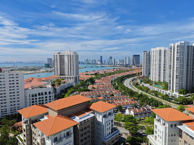 Kondominium untuk Dijual di Quayside Seafront Resort Condominiums - Karen Choo - View from the master bedroom - PropertyGuru.com.my