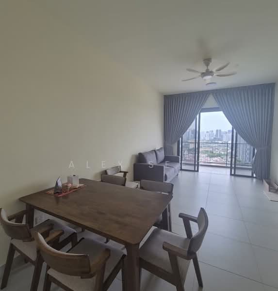 Servis Apartment untuk Disewa di Arunya @ KL North - Alex Seet - Living Room - PropertyGuru.com.my