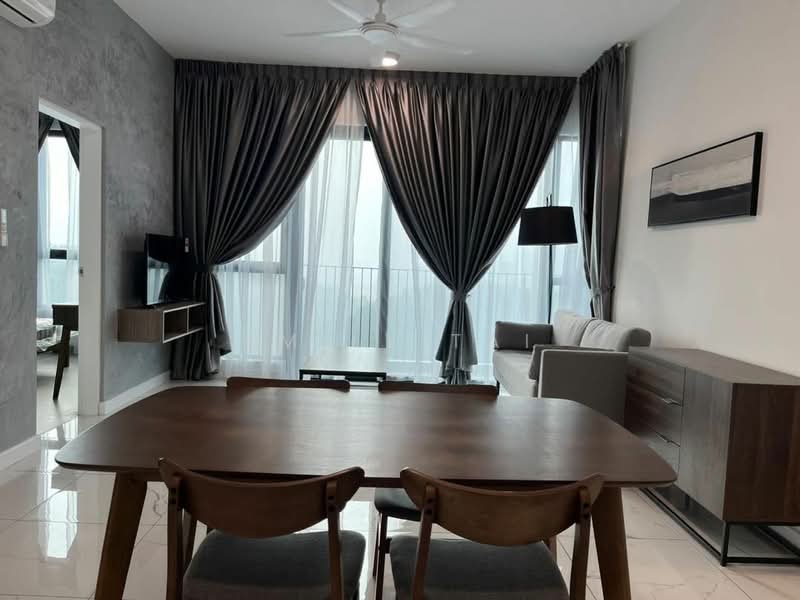 Service Residence for Rent at Cubic Botanical - Emily Tai - Living Room - PropertyGuru.com.my
