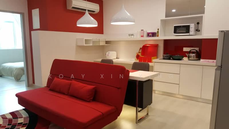 Servis Apartment untuk Dijual di Straits Garden Suite - Koay Xin Ying - Living Room - PropertyGuru.com.my