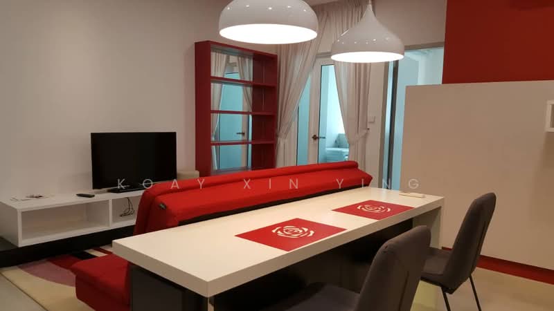 Servis Apartment untuk Dijual di Straits Garden Suite - Koay Xin Ying - Living Room - PropertyGuru.com.my