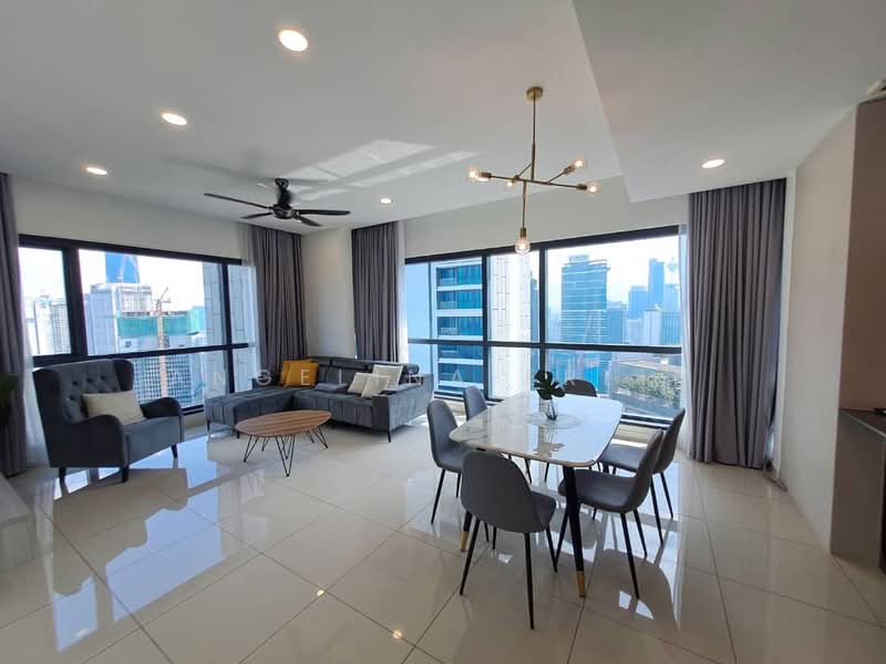 Servis Apartment untuk Disewa di Aria - Angelina Erlin - Living Room - PropertyGuru.com.my