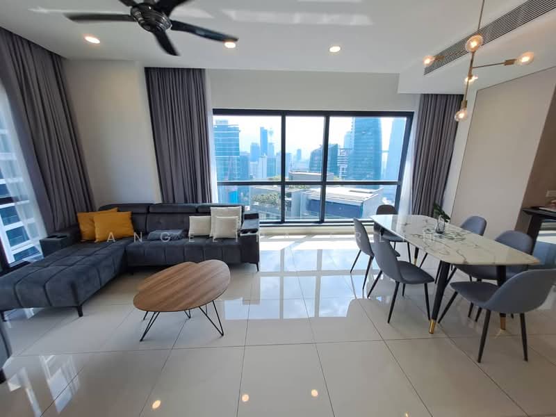 Servis Apartment untuk Disewa di Aria - Angelina Erlin - Living Room - PropertyGuru.com.my