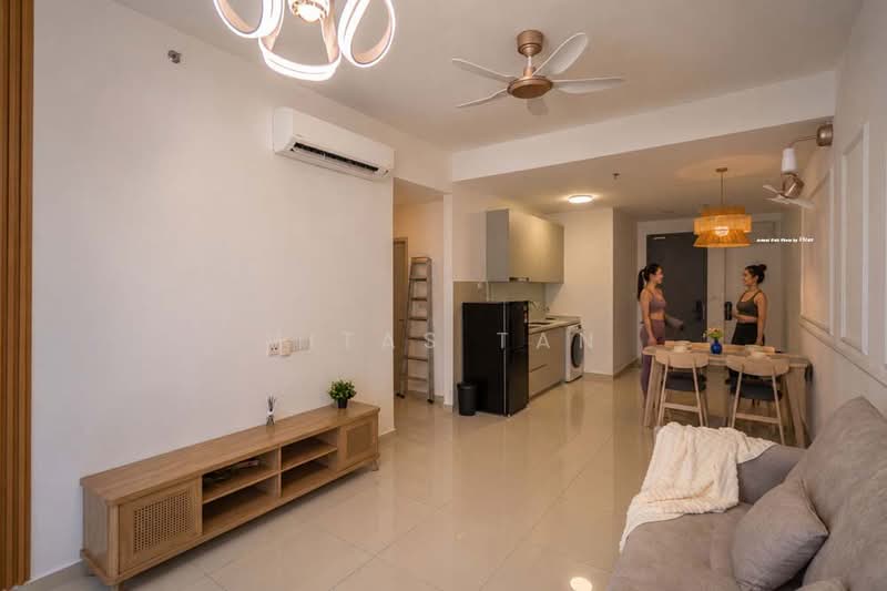 Service Residence for Rent at BeCentral @ i-City - Vitas Tan - Living Room - PropertyGuru.com.my