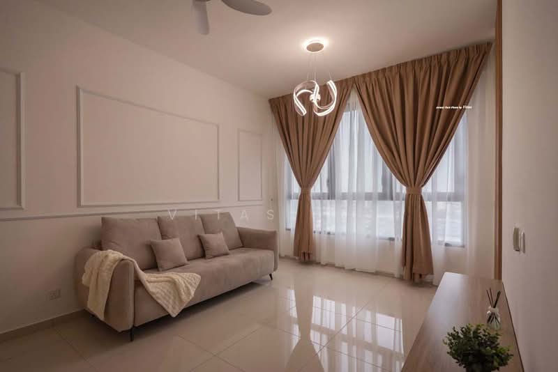 Service Residence for Rent at BeCentral @ i-City - Vitas Tan - Living Room - PropertyGuru.com.my