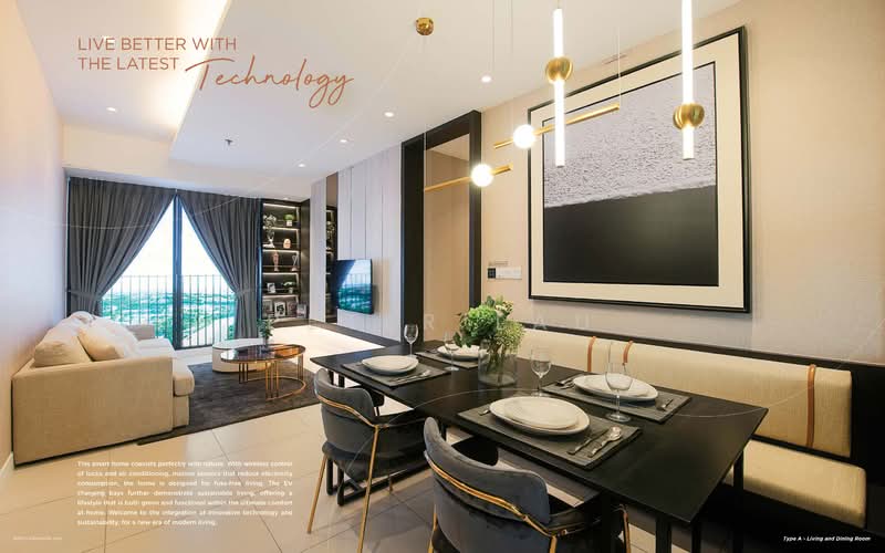 Service Residence for Sale at Alora Residences @ Avenue 25 Subang Jaya - Peter Lau - Living Room - PropertyGuru.com.my