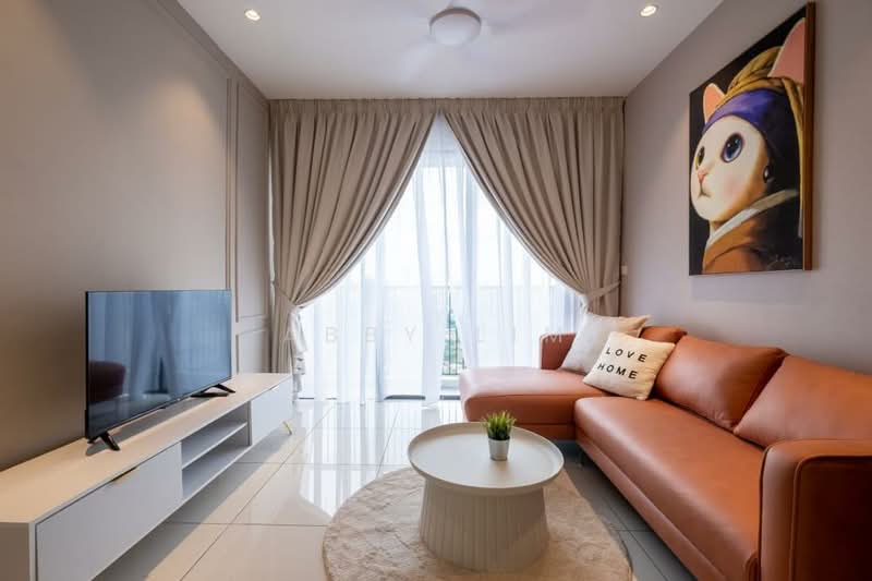 Service Residence for Rent at Kenwingston Platz - Abby Lim - Living Room - PropertyGuru.com.my