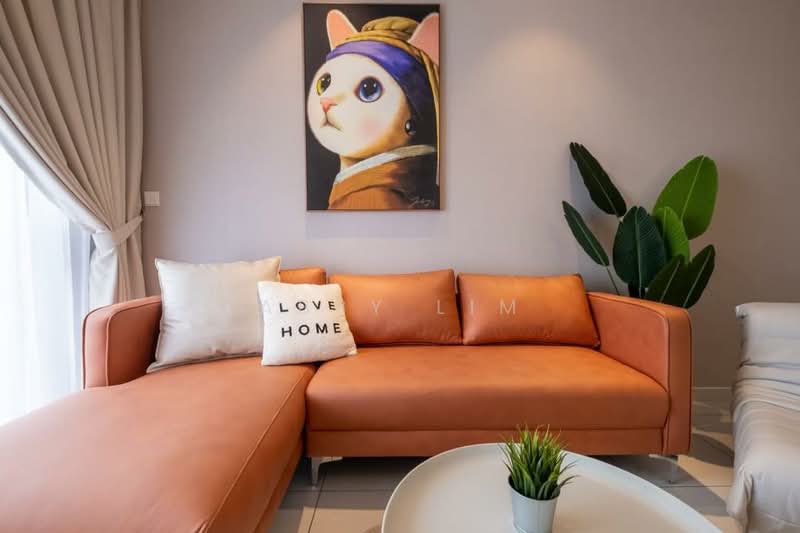 Service Residence for Rent at Kenwingston Platz - Abby Lim - Living Room - PropertyGuru.com.my