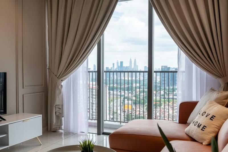 Service Residence for Rent at Kenwingston Platz - Abby Lim - Living Room - PropertyGuru.com.my