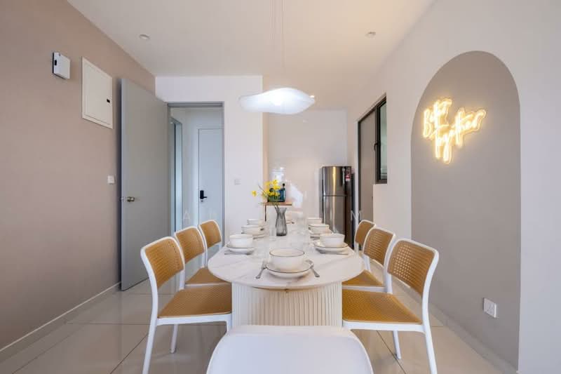Service Residence for Rent at Kenwingston Platz - Abby Lim - Dining Room - PropertyGuru.com.my