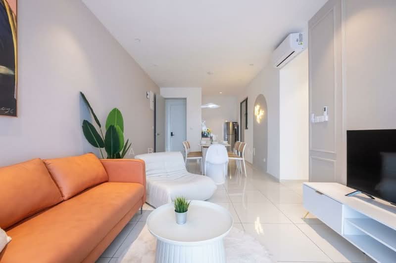Service Residence for Rent at Kenwingston Platz - Abby Lim - Living Room - PropertyGuru.com.my