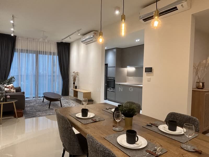Kondominium untuk Dijual di Residensi Solaris Parq - KN Wong - Living Room - PropertyGuru.com.my