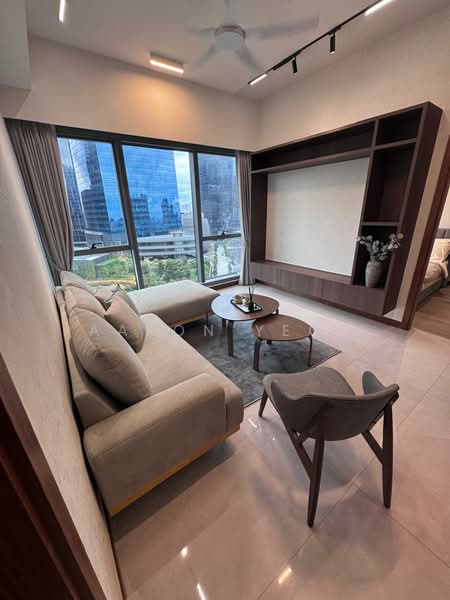 Service Residence for Rent at Core Residence @ TRX - Aaron Yeoh - Living Room - PropertyGuru.com.my