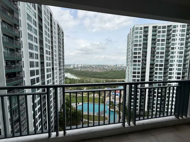Service Residence for Sale at 8Scape Residence @ Sutera - Bernice Tee - Balcony - PropertyGuru.com.my