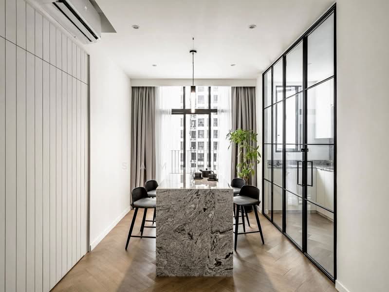 Servis Apartment untuk Dijual di Bamboo Hills Residences - Sam Chiw - Dining Room - PropertyGuru.com.my