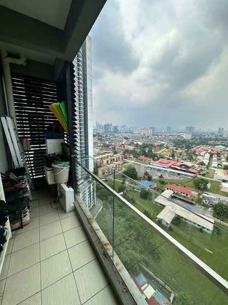 Service Residence for Sale at Sentul Village - CK Wong - Balcony - PropertyGuru.com.my
