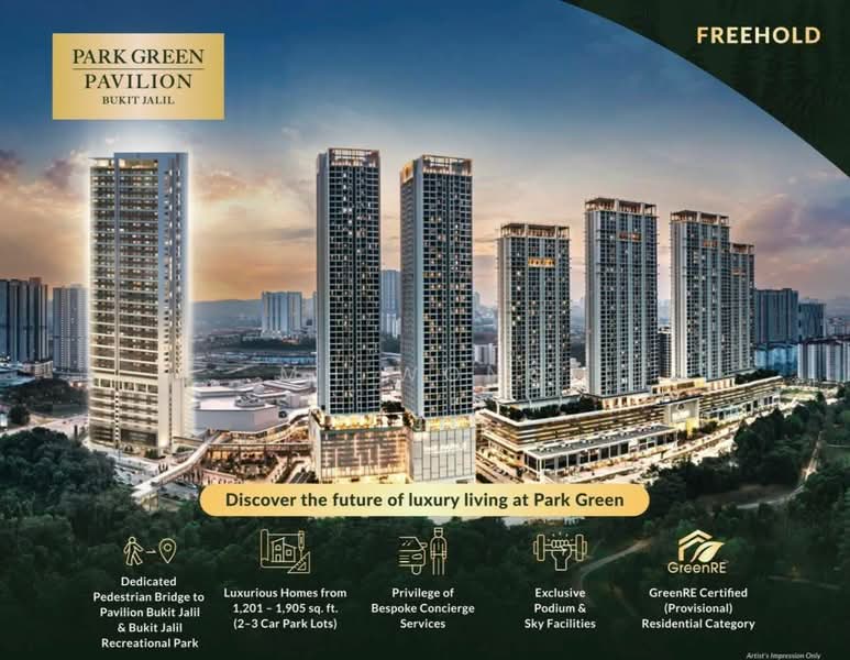 Service Residence for Sale at Park Green Pavilion Bukit Jalil - MH Wong - Exterior - PropertyGuru.com.my