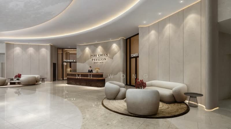 Service Residence for Sale at Park Green Pavilion Bukit Jalil - MH Wong - Lobby - PropertyGuru.com.my