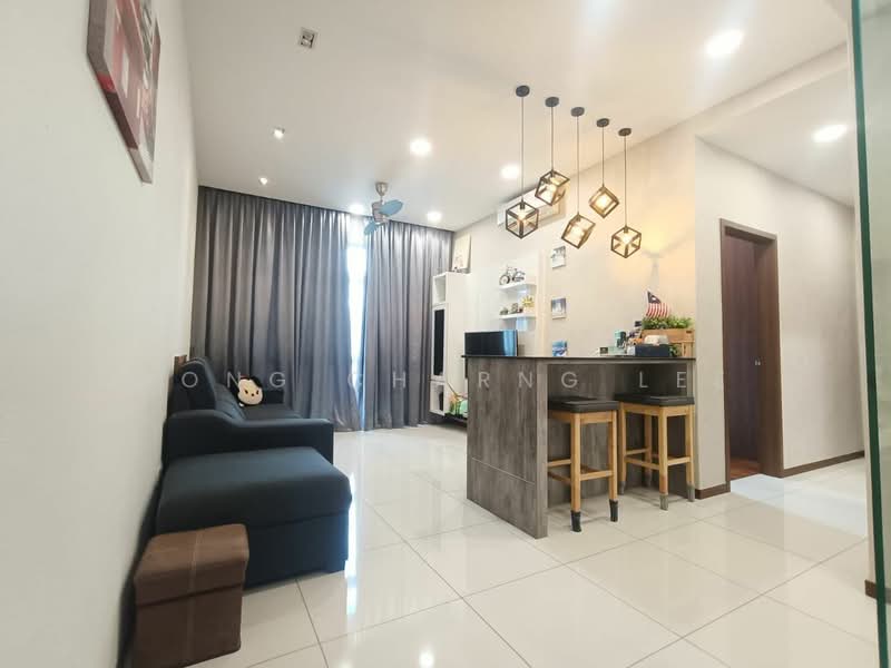 Service Residence for Rent at Crescent Bay Suites (Teluk Bayu) - Hong Charng Lee - Living Room - PropertyGuru.com.my