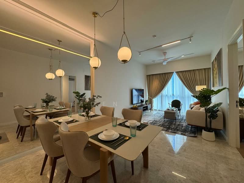 Service Residence for Rent at TRX Residences - Aden Tai - Dining Room - PropertyGuru.com.my