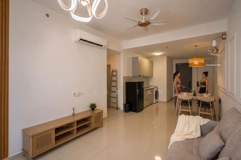 Service Residence for Rent at BeCentral @ i-City - Jason Tan - Living Room - PropertyGuru.com.my