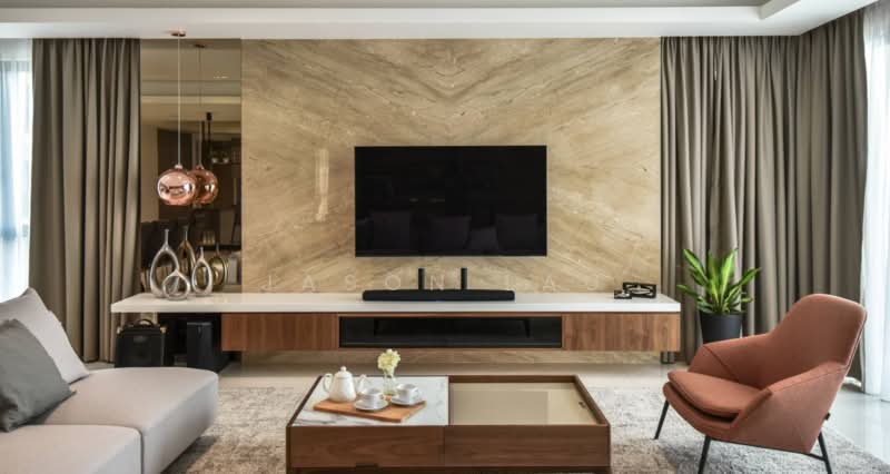 Servis Apartment untuk Dijual di Cantara Residences - Jason Lau - Living Room - PropertyGuru.com.my