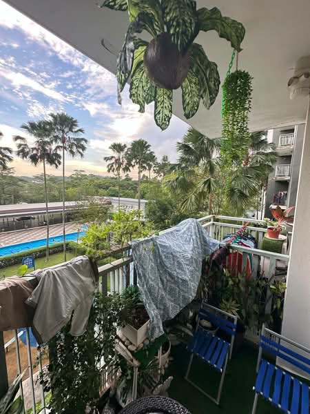 Pangsapuri untuk Disewa di Idaman Residence - Nick Low - Balcony - PropertyGuru.com.my