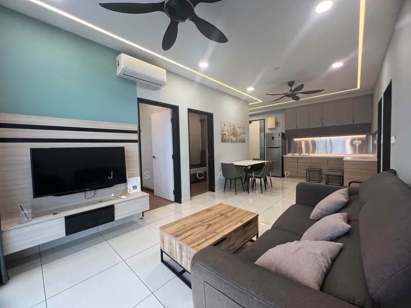 Servis Apartment untuk Disewa di Pinnacle Sri Petaling - Jessica Lip - Living Room - PropertyGuru.com.my