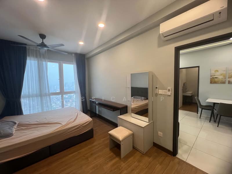 Servis Apartment untuk Disewa di Pinnacle Sri Petaling - Jessica Lip - Master Bedroom - PropertyGuru.com.my