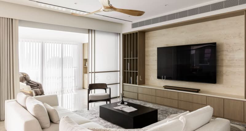 Servis Apartment untuk Dijual di Ruby Seapark - Jason Lau - Living Room - PropertyGuru.com.my