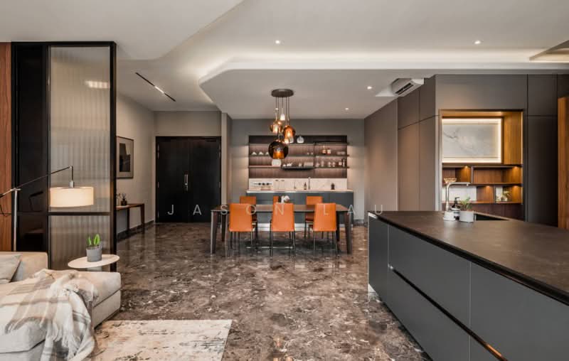 Kondominium untuk Dijual di South Brooks - Jason Lau - Living Room - PropertyGuru.com.my